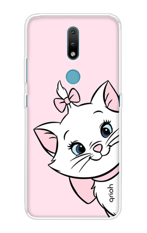 Cute Kitty Soft Cover For Nokia 2.4