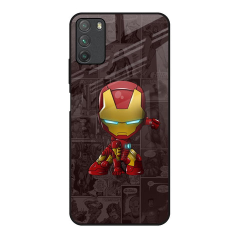 Angry Baby Super Hero Glossy Case for Poco M3