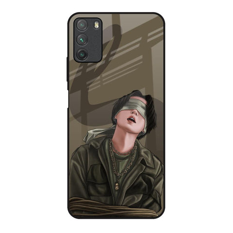 Blind Fold Glossy Case for Poco M3