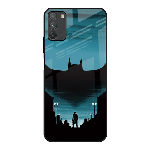 Cyan Bat Glossy Case for Poco M3