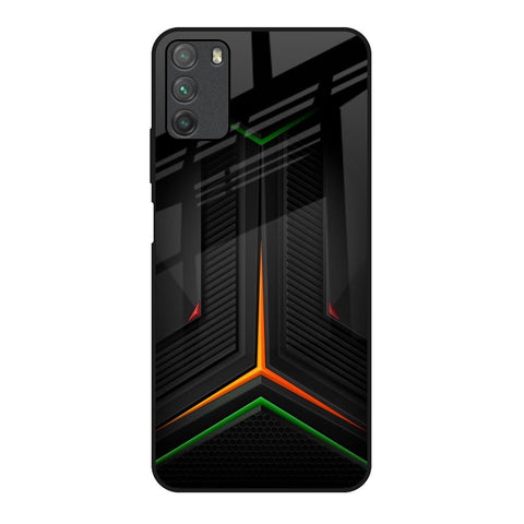 Modern Ultra Chevron Glossy Case for Poco M3