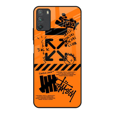 Anti Social Club Glossy Case for Poco M3