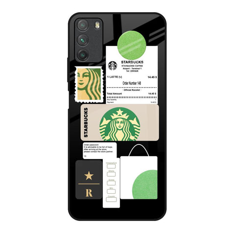 Coffee Latte Glossy Case for Poco M3