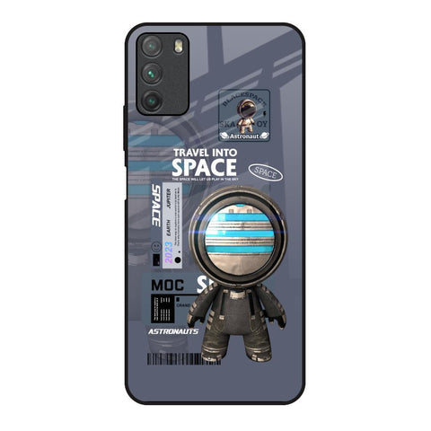Space Travel Glossy Case for Poco M3