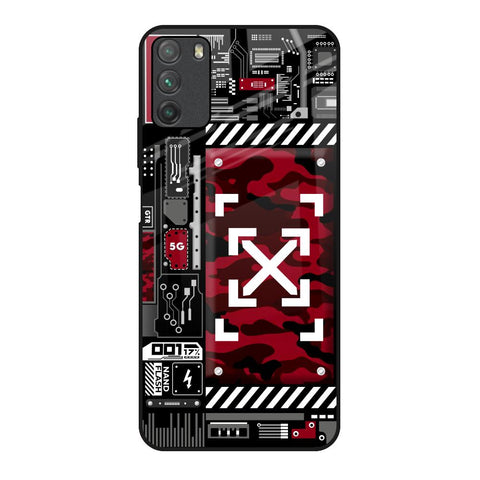 Technology Art Glossy Case for Poco M3