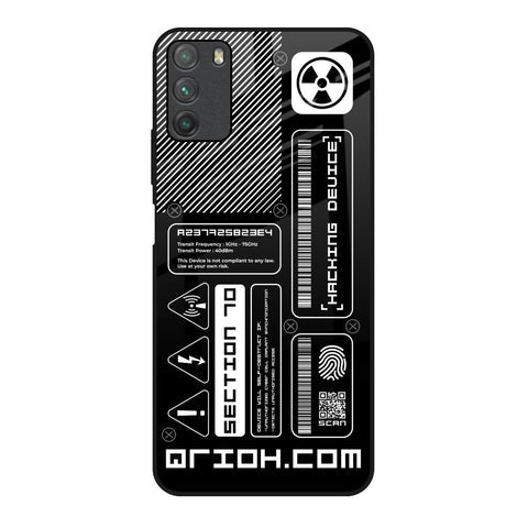 Futuristic Art Glossy Case for Poco M3