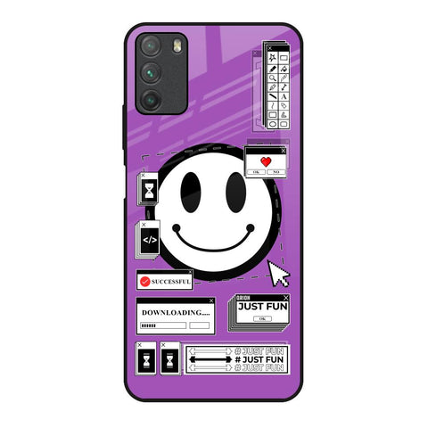 Code with Smile Glossy Case for Poco M3