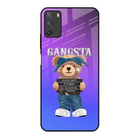 Gangsta Bear Glossy Case for Poco M3