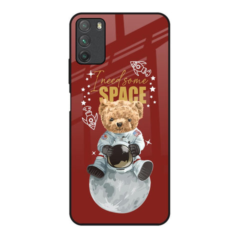Astronaut Bear Glossy Case for Poco M3