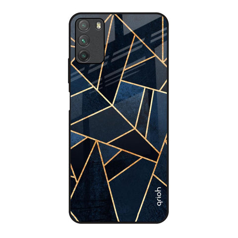 Abstract Tiles Glossy Case for Poco M3