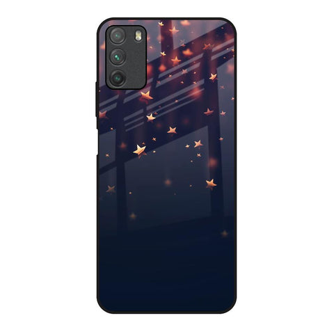 Falling Stars Glossy Case For Poco M3