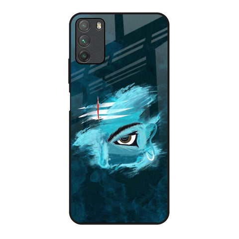 Power Of Trinetra Glossy Case For Poco M3