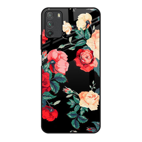 Floral Bunch Glossy Case For Poco M3