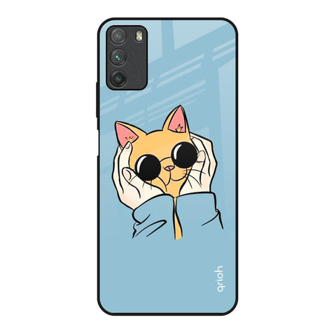 Adorable Cute Kitty Glossy Case For Poco M3
