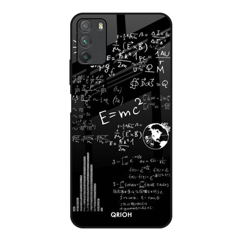 Funny Math Glossy Case for Poco M3