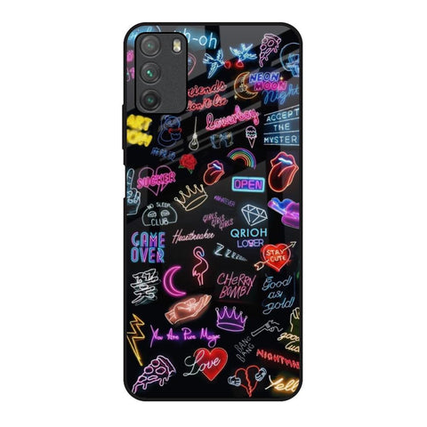 Accept The Mystery Glossy Case for Poco M3
