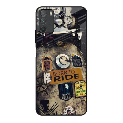 Ride Mode On Glossy Case for Poco M3