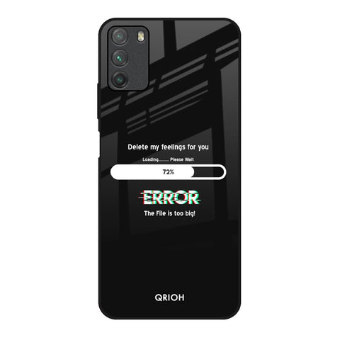 Error Glossy Case for Poco M3