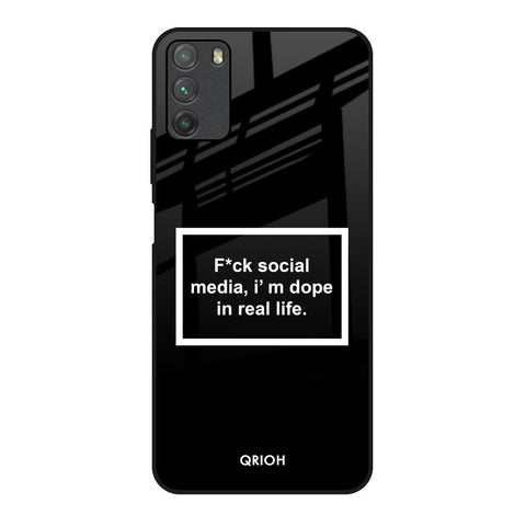 Dope In Life Glossy Case for Poco M3