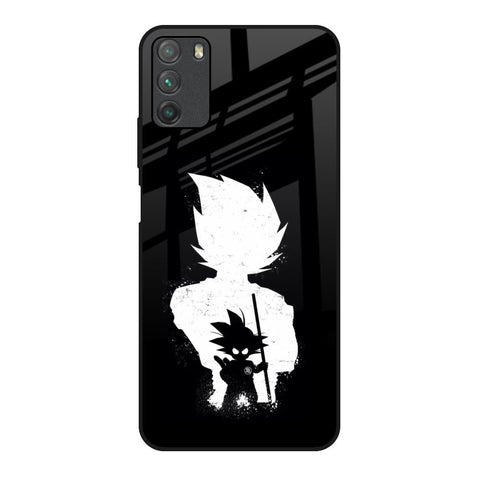 Monochrome Goku Glossy Case for Poco M3