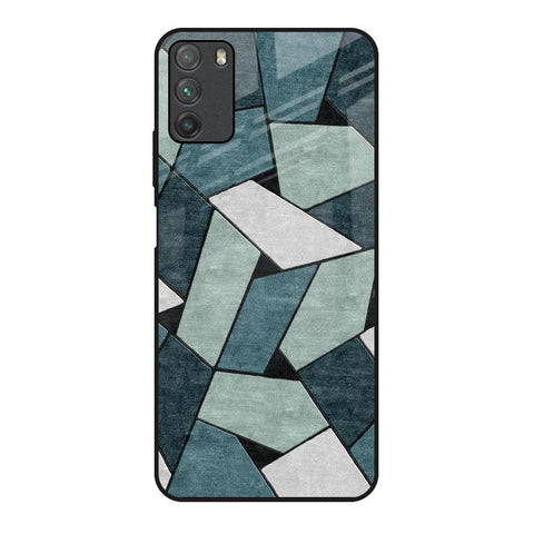 Abstact Tiles Glossy Case for Poco M3