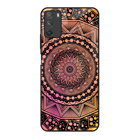 Floral Mandala Glossy Case for Poco M3