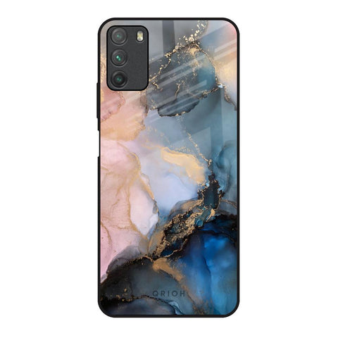 Marble Ink Abstract Glossy Case for Poco M3