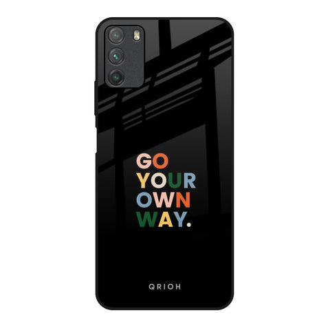 Go Your Own Way Glossy Case for Poco M3