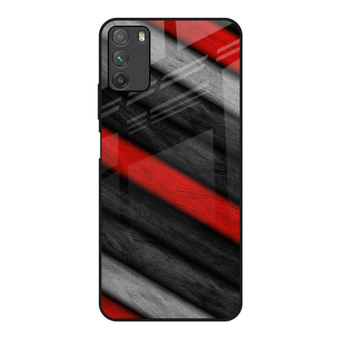 Soft Wooden Texture Glossy Case for Poco M3