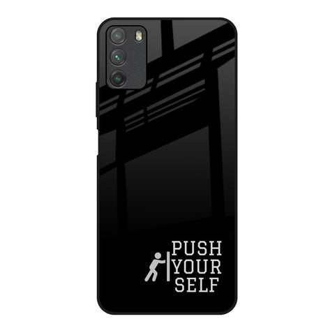 Push Your Self Glossy Case for Poco M3