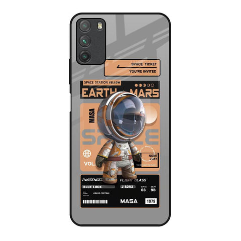 Space Ticket Glossy Case for Poco M3