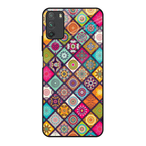 Multicolor Mandala Glossy Case for Poco M3