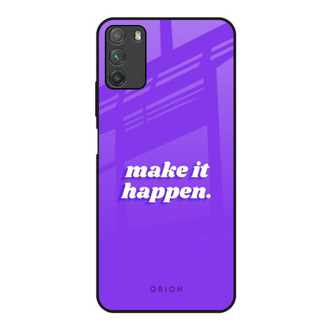 Make it Happen Glossy Case for Poco M3