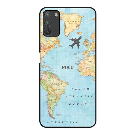 Fly Around The World Glossy Case for Poco M3