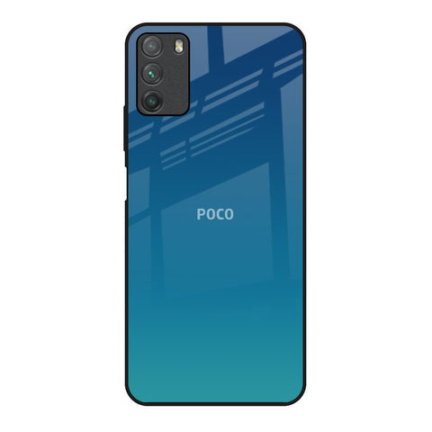 Celestial Blue Glossy Case For Poco M3
