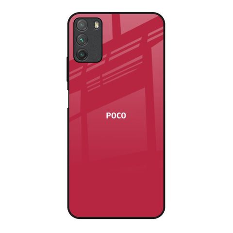 Solo Maroon Glossy case for Poco M3