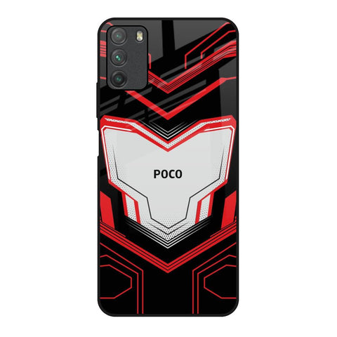 Quantum Suit Glossy Case For Poco M3