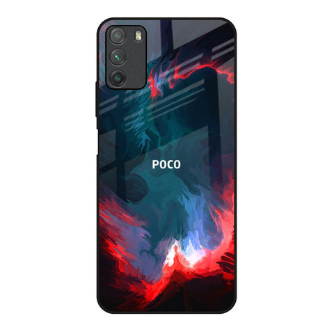 Brush Art Glossy Case For Poco M3