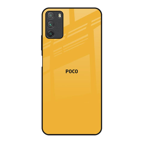 Fluorescent Yellow Glossy case for Poco M3