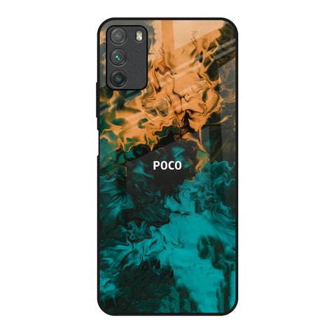Watercolor Wave Glossy Case for Poco M3