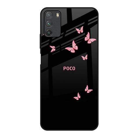 Fly Butterfly Glossy Case for Poco M3
