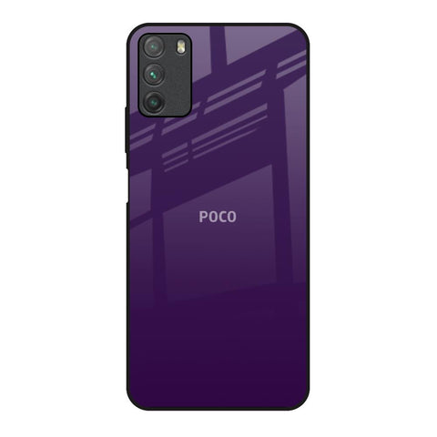 Dark Purple Glossy Case for Poco M3