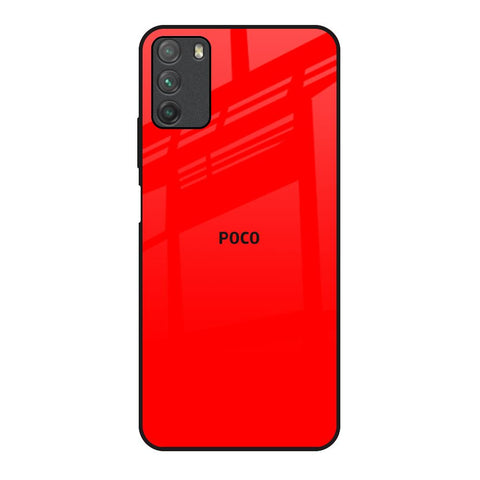Blood Red Glossy Case for Poco M3
