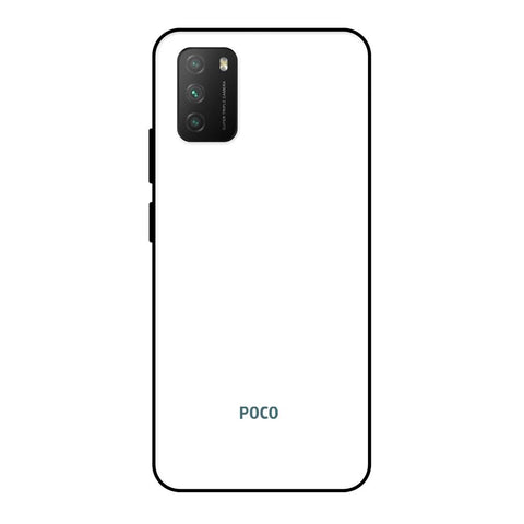 Arctic White Glossy Case for Poco M3