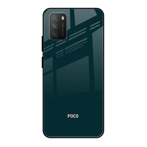 Hunter Green Glossy Case For Poco M3