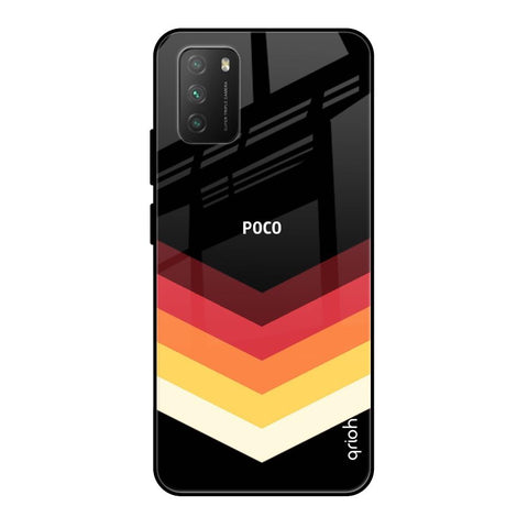 Abstract Arrow Pattern Glossy Case For Poco M3