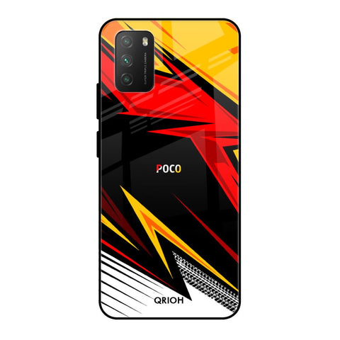Race Jersey Pattern Glossy Case For Poco M3