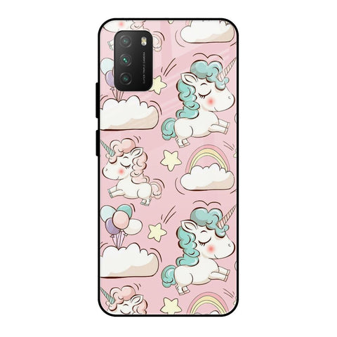 Balloon Unicorn Glossy case for Poco M3