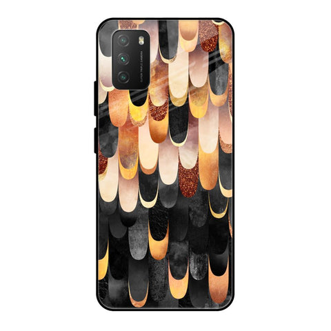 Bronze Abstract Glossy Case for Poco M3