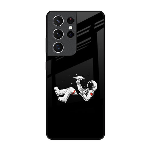 Space Traveller Glossy Case for Samsung Galaxy S21 Ultra